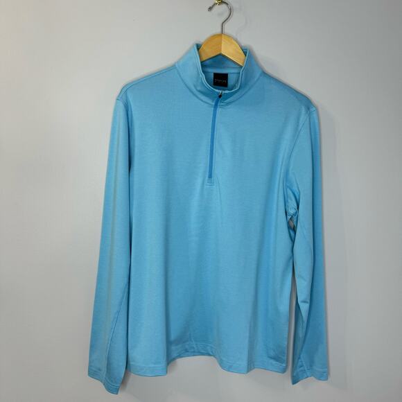 Dunning Golf Performance Quarter Zip Golf Pullover Men's Medium - Picture 2 of 9